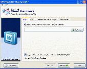 Screenshot of Word 2003 Recovery