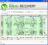 Screenshot of XLS Recovery Tool