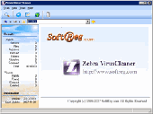 Screenshot of Zebra VirusCleaner for Linux